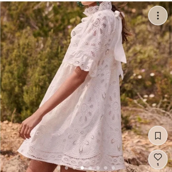 Sezane Ninon Lace Dress - Picture 3 of 5